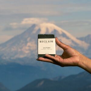 Reclaim Victory Charcoal Sea Clay Soap